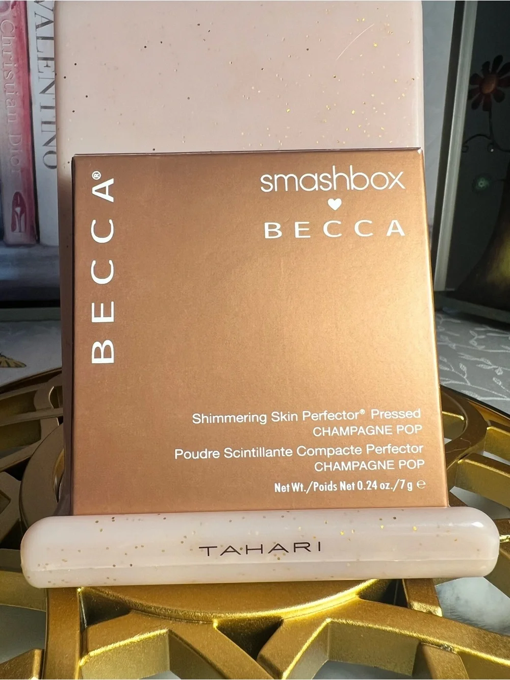 BECCA x Smashbox Shimmering Highlighter - UFO Style Compact